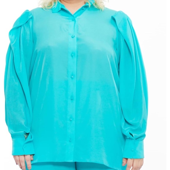 CHAOUICHE Pajama Statement Shirt: NEW - Picture 3 of 9